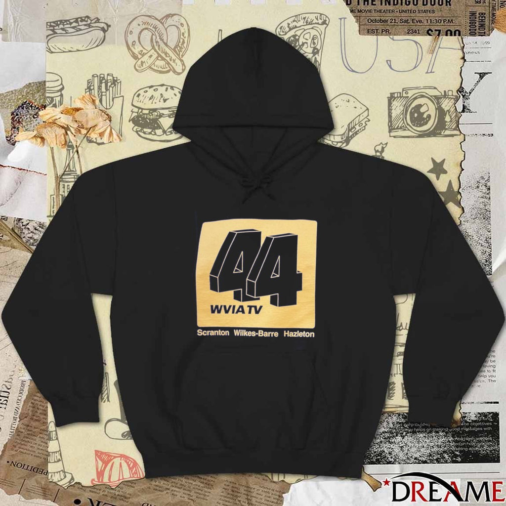 44 Wvia TV Scranton Wilkes-Barre Hazleton t-shirt