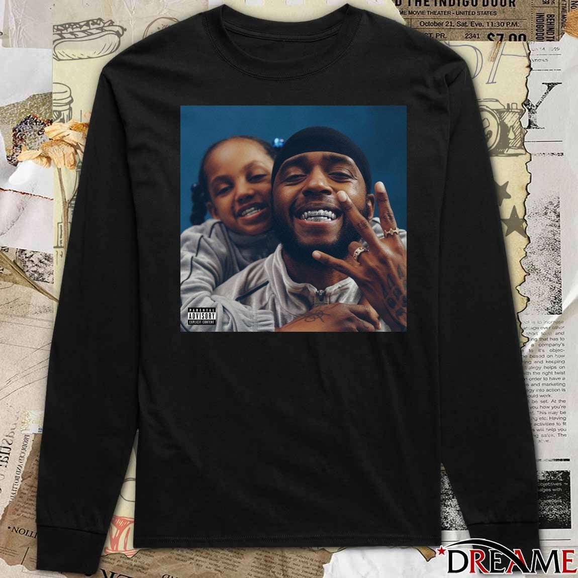 6LACK Love is the New Gangsta 2026 Poster t-shirt