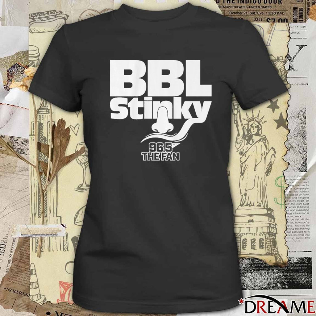 96.5 The Fan Fescoe and Dusty BBL Stinky t-shirt