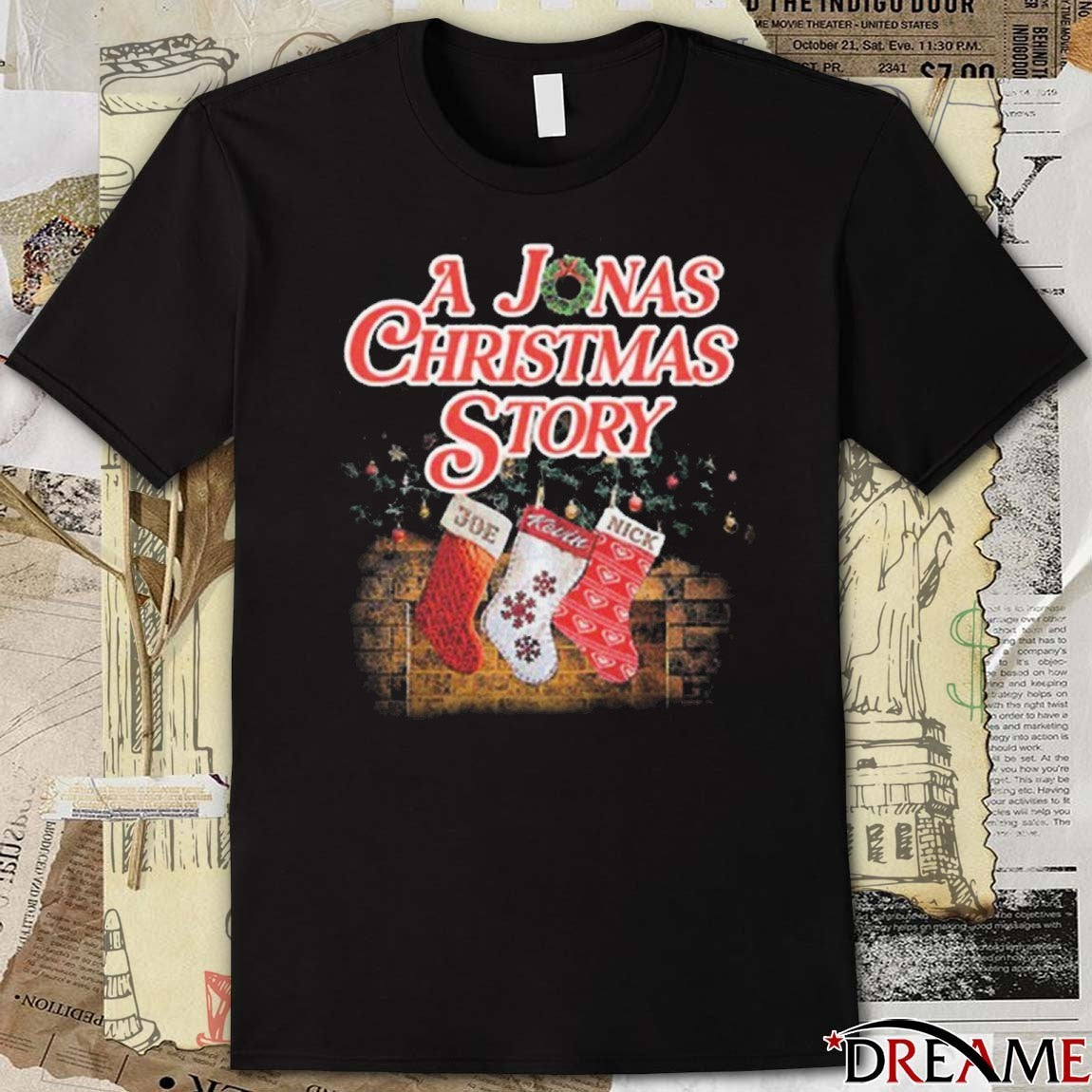 A Jonas Christmas Jonas Brothers 2025 t-shirt