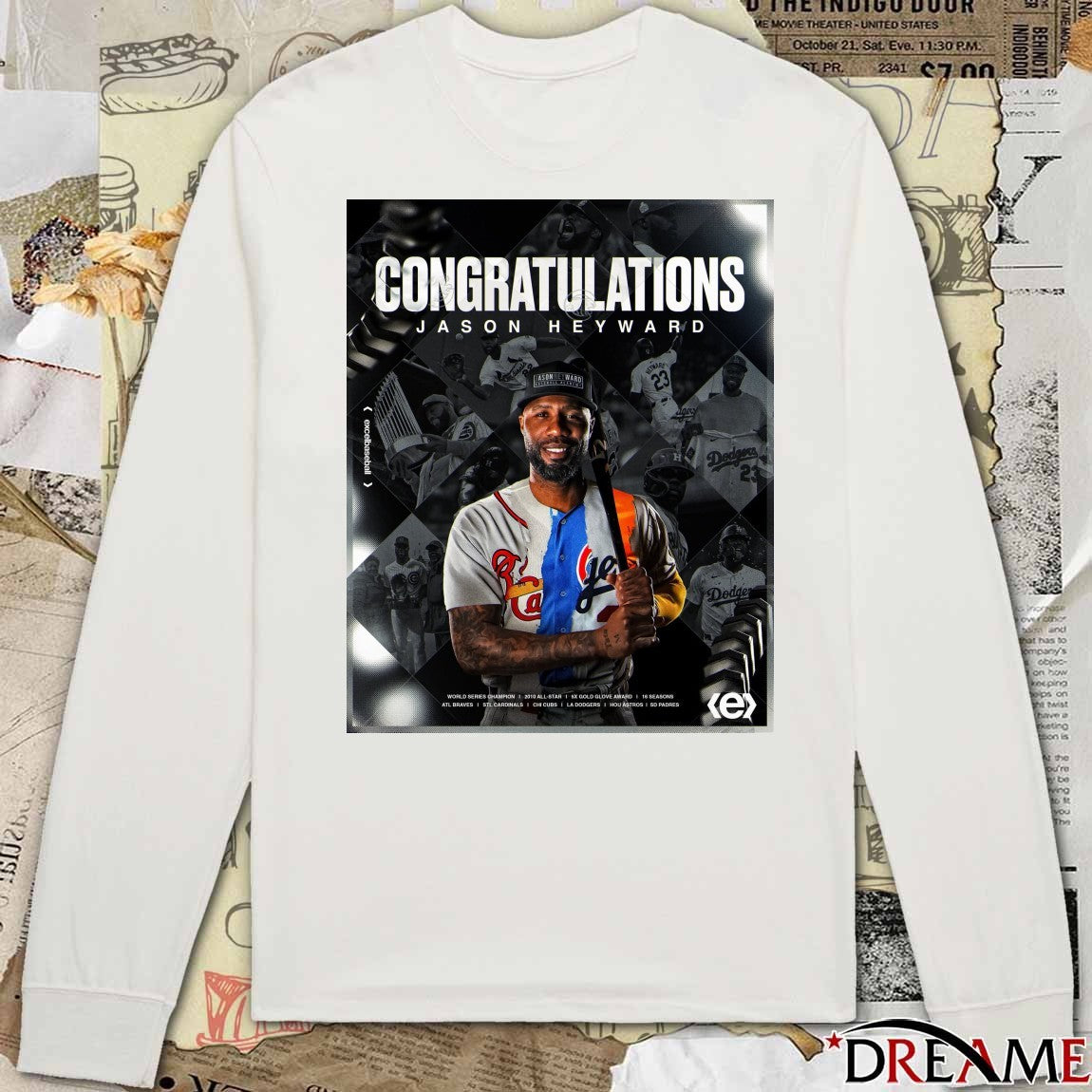 A Legendary Career Congratulations Jason Heyward 2026 Poster t-shirt