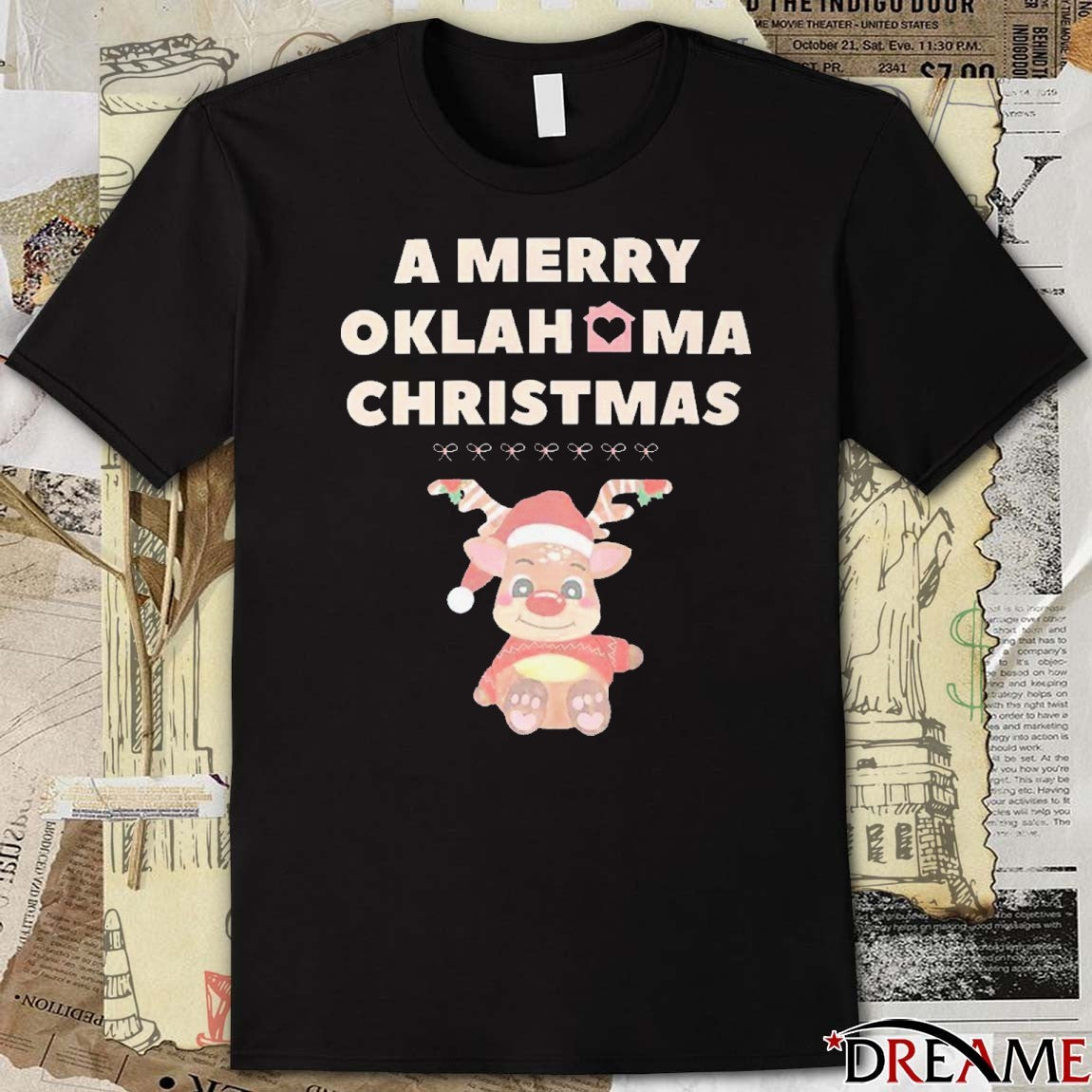 A Merry Oklahoma Christmas Oklahoma Sooners 2025 t-shirt