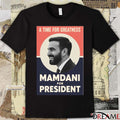 A Time For Greatness Mamdani for President 2026 Poster t-shirt