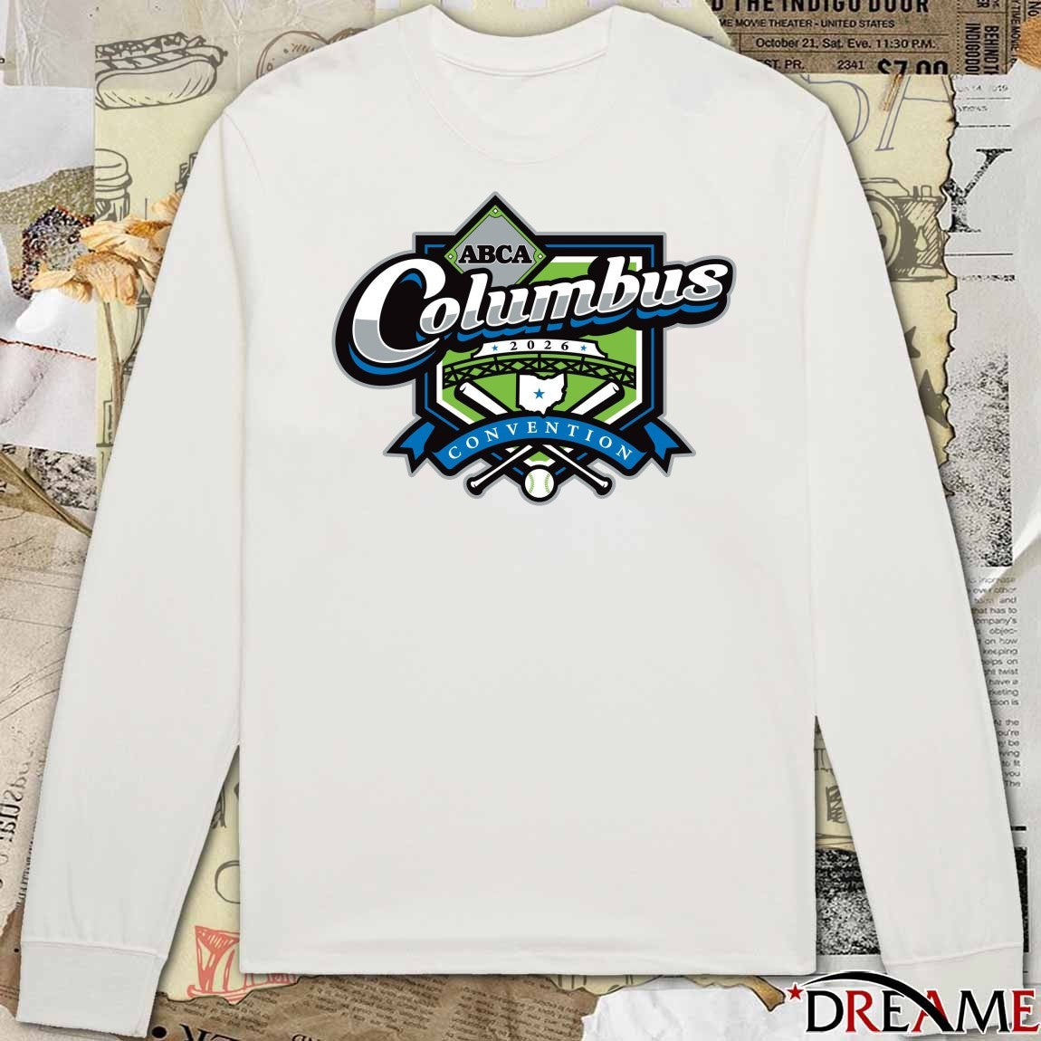 ABCA Columbus 2026 Convertion Logo t-shirt