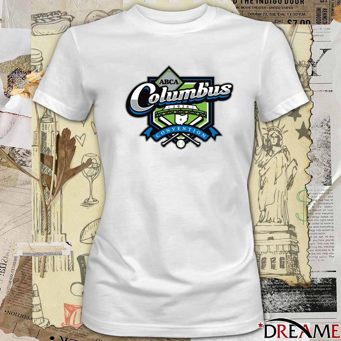 ABCA Columbus 2026 Convertion Logo t-shirt