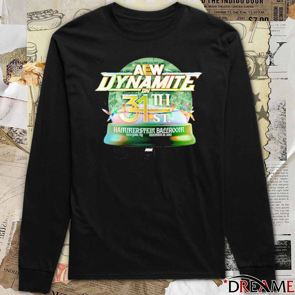 AEW Dynamite on 34th St. Hammerstein Ballroom New York City Dec 21 2025 t-shirt