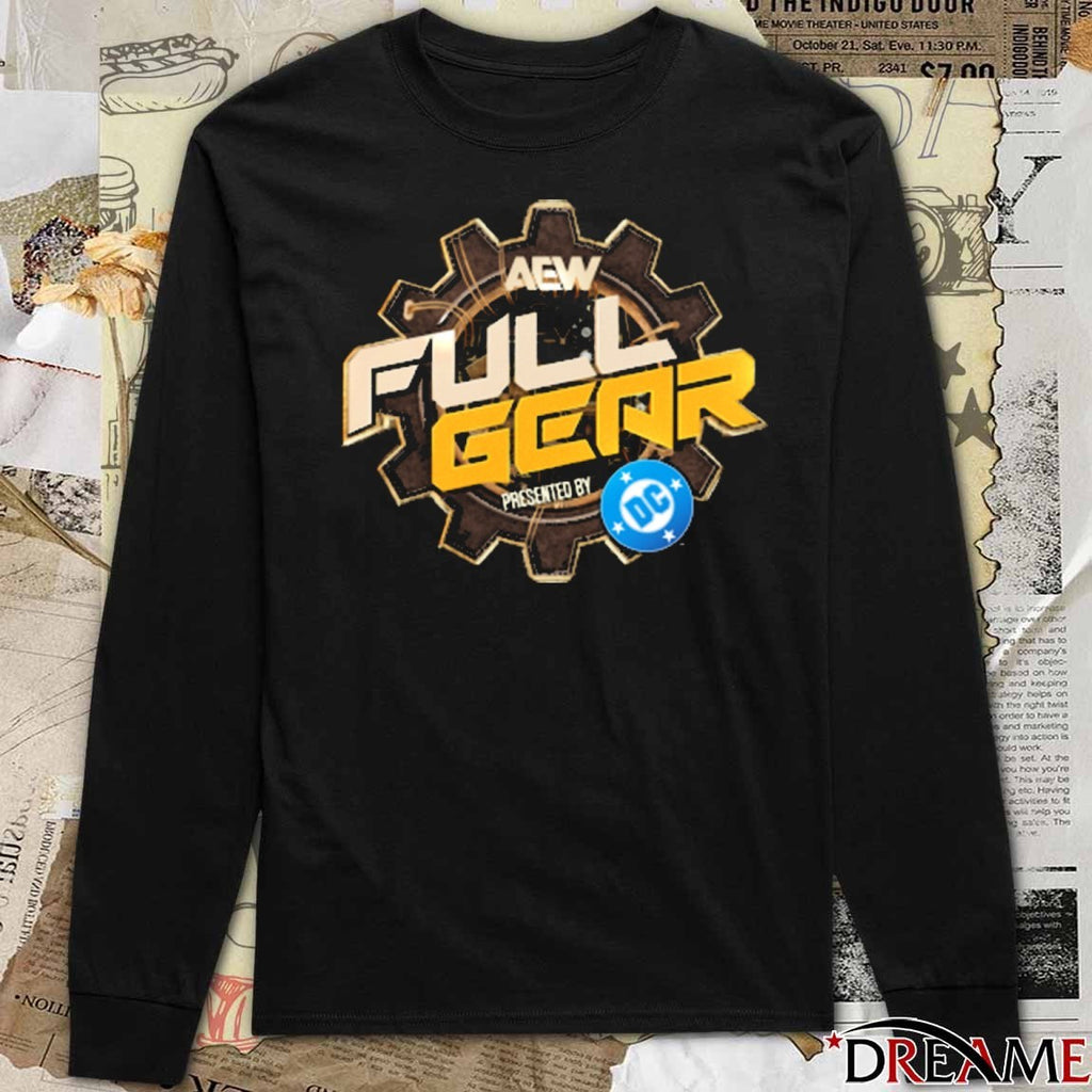 AEW Full Gear 2025 Event Presented By DC t-shirt