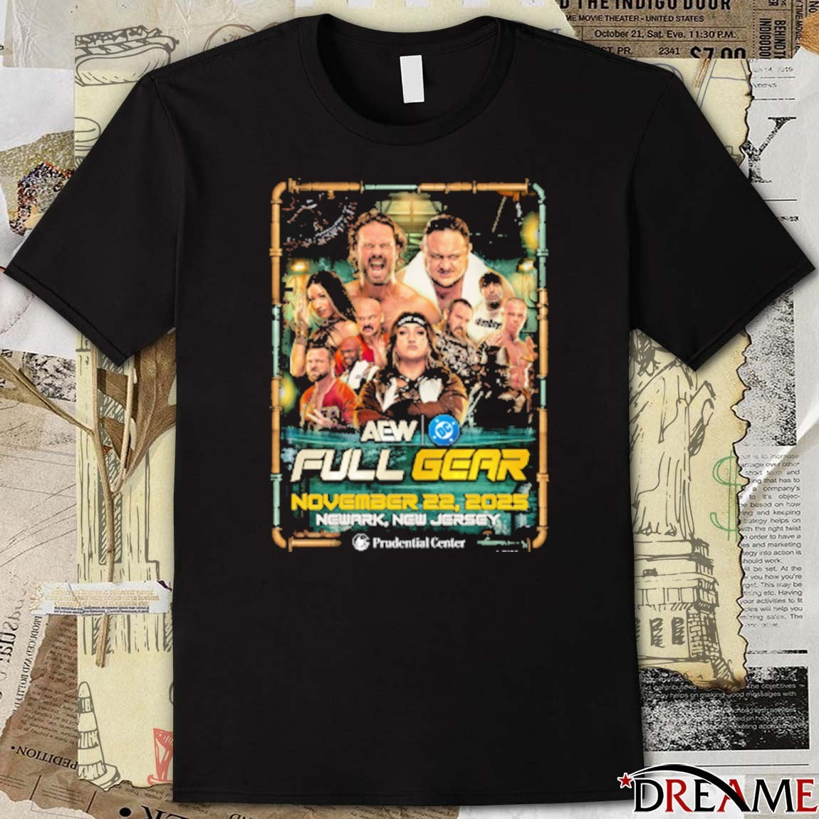 AEW Full Gear November 22 2025 Newark New Jersey t-shirt