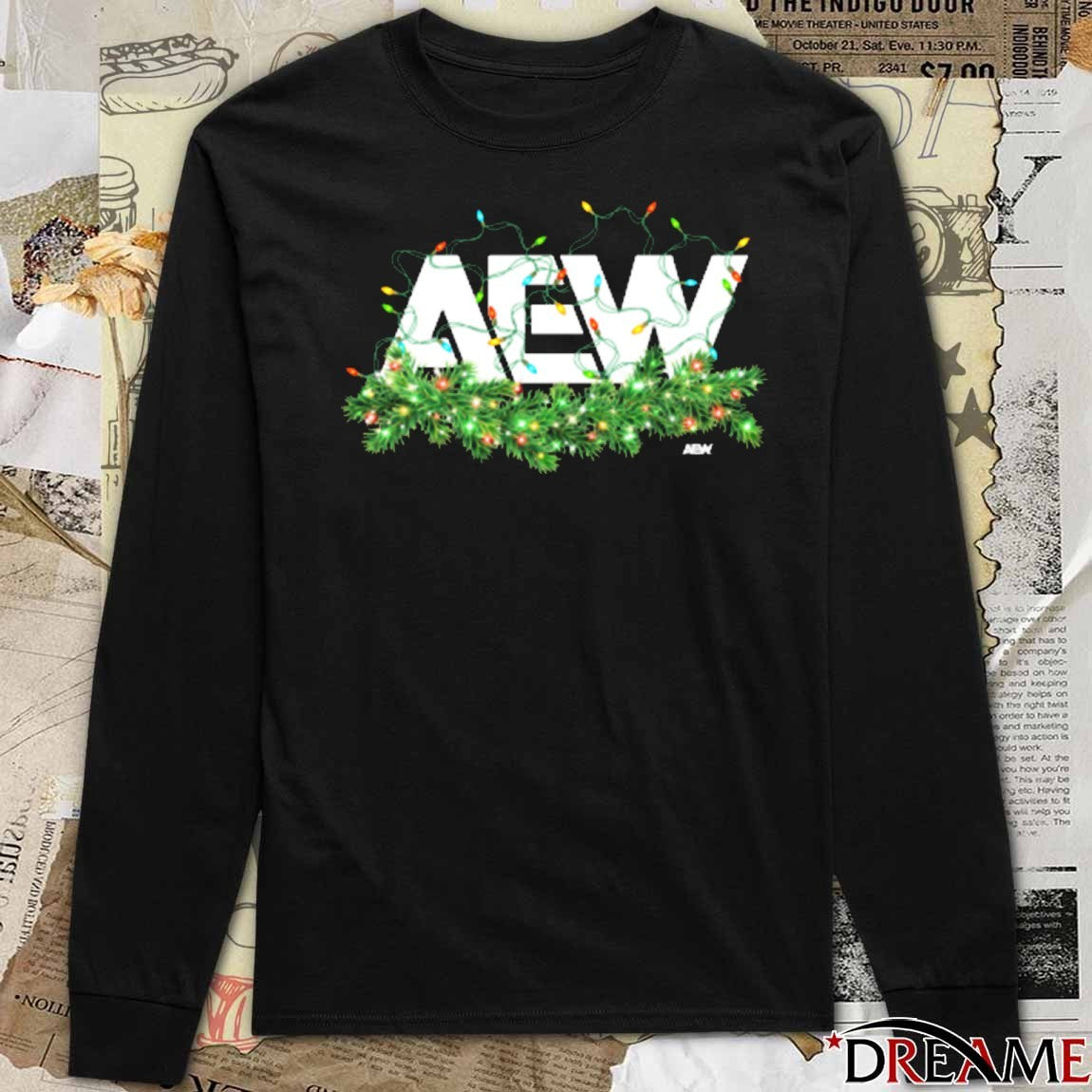 AEW It’s For the Holidays Christmas 2025 t-shirt