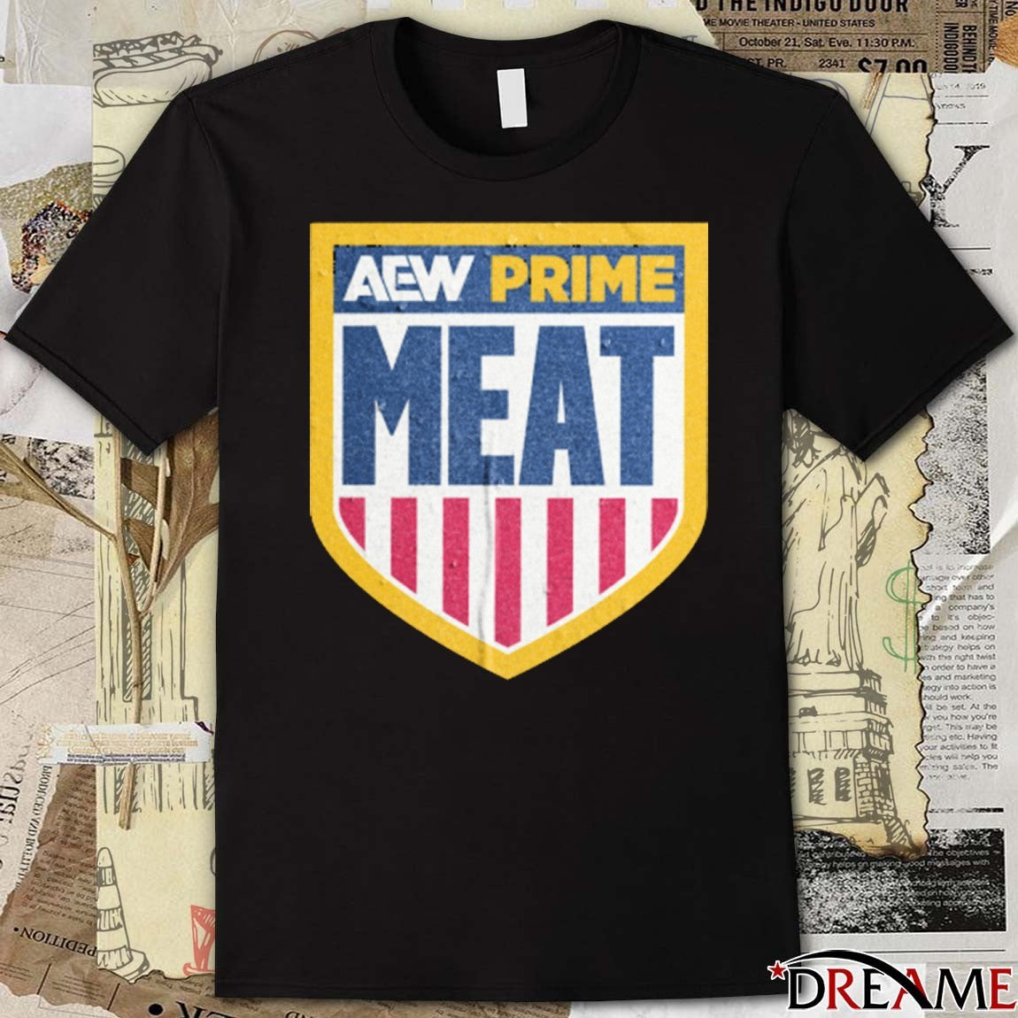 AEW Prime Meat 2025 t-shirt