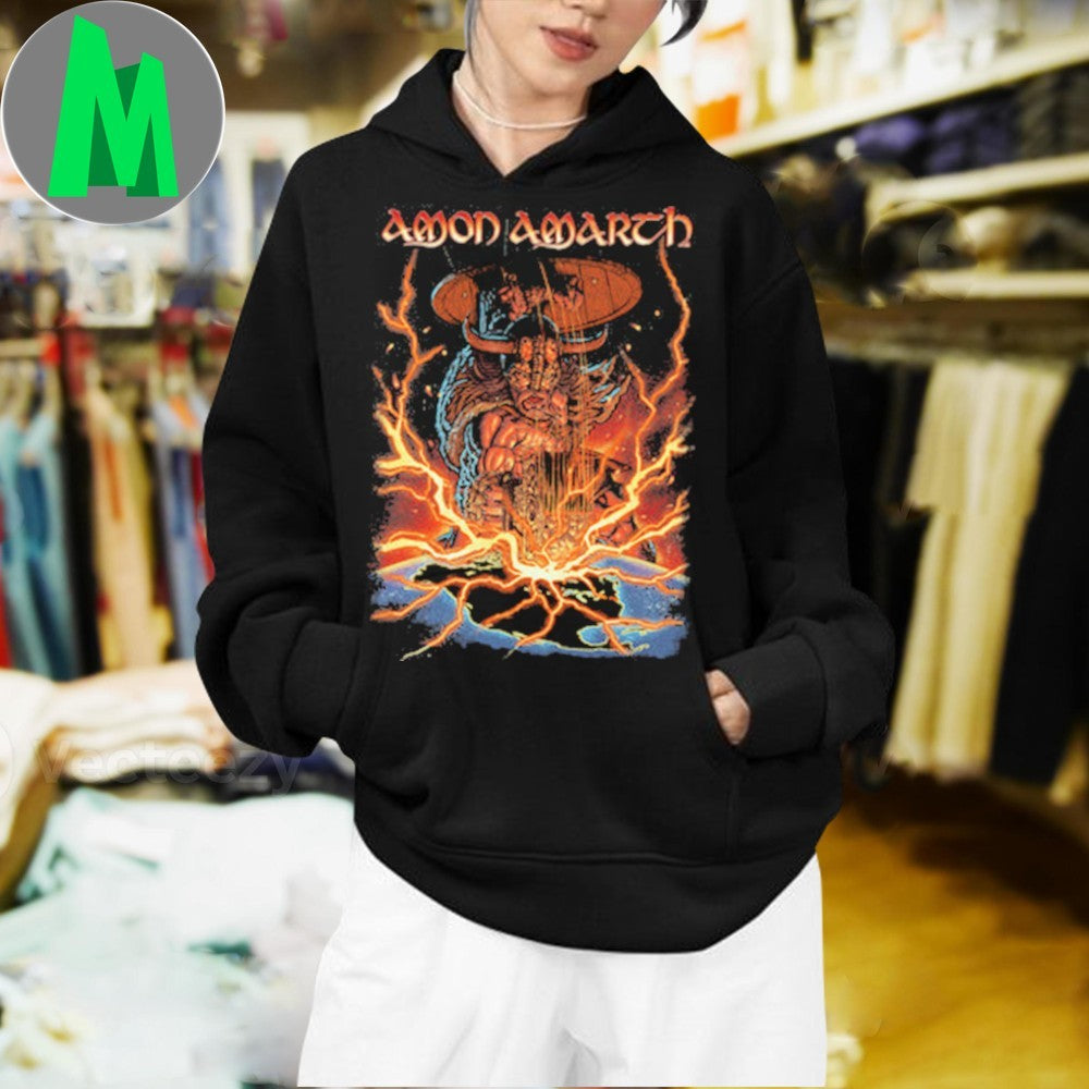 AMON AMARTH Metal Crushes All Tour Shirt