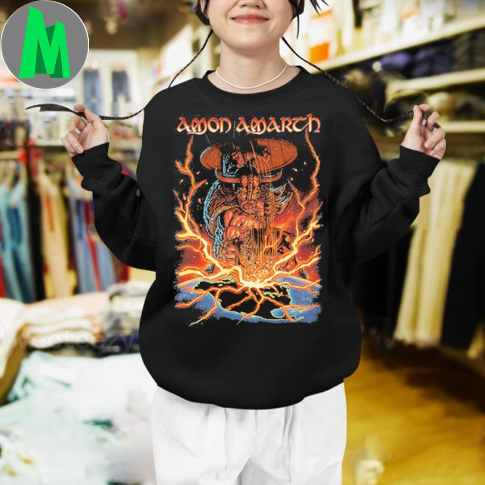 AMON AMARTH Metal Crushes All Tour Shirt