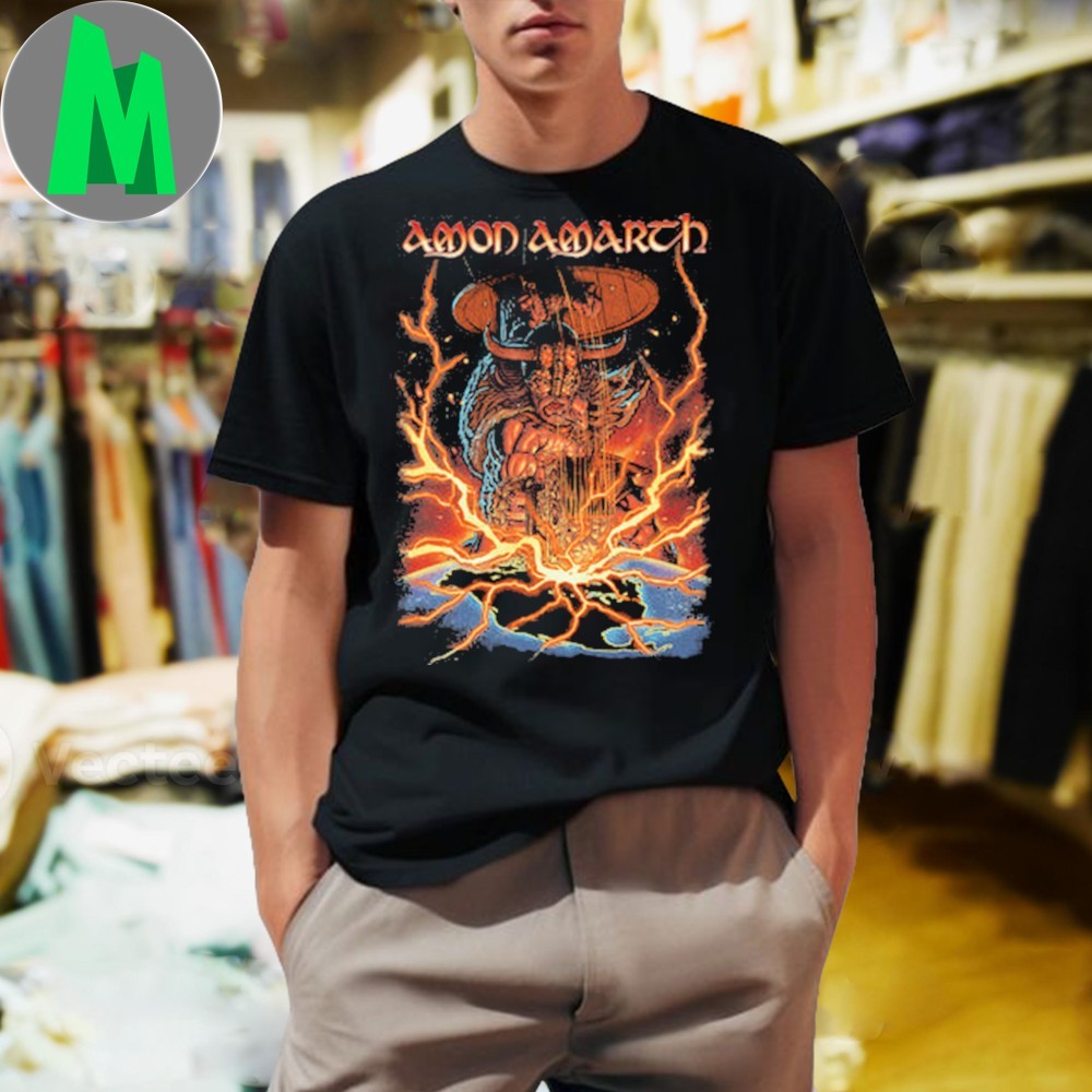 AMON AMARTH Metal Crushes All Tour Shirt