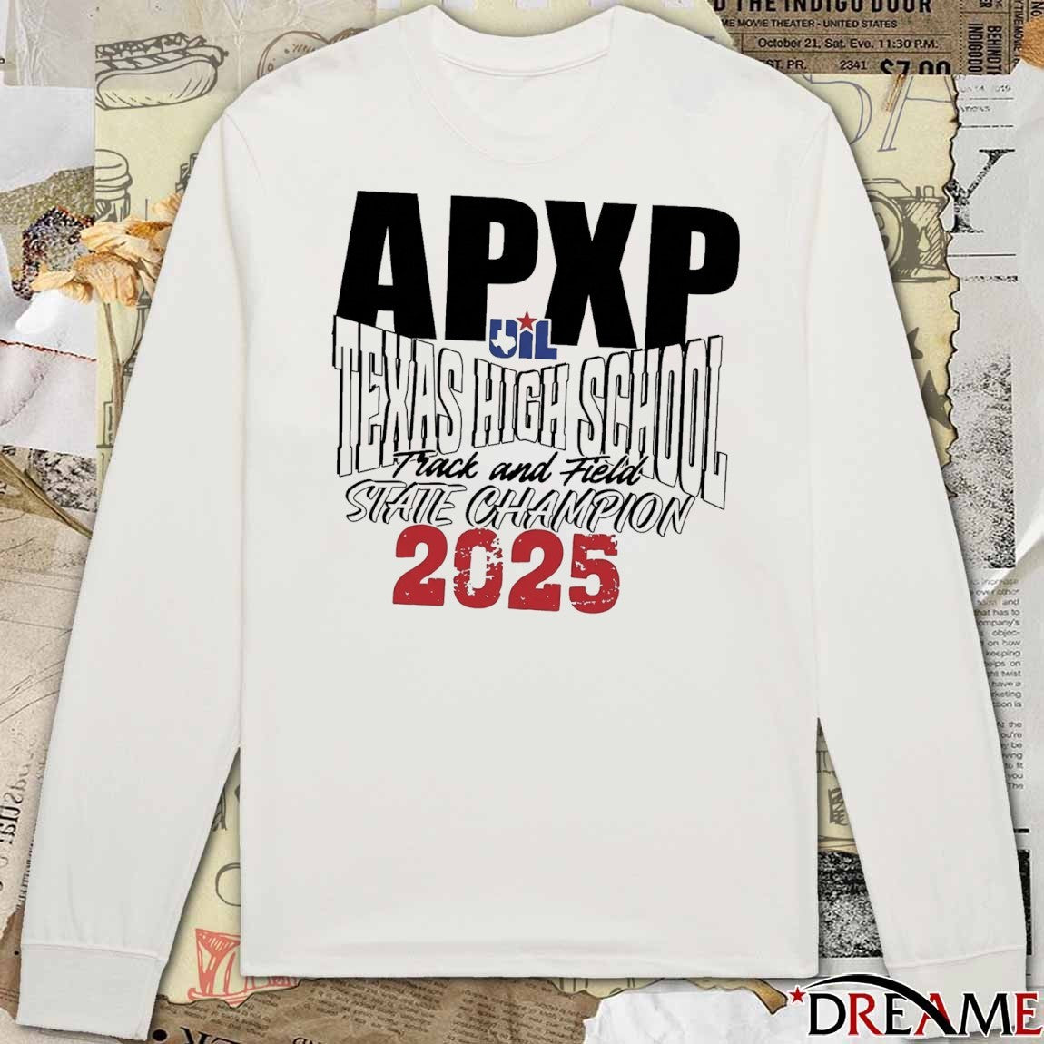 APXP Texas High School Track And Field State Champion 2025 t-shirt