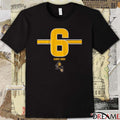 ASU Arizona State Sun Devils Football NCAA Kanye Udoh 6 Stripe t-shirt