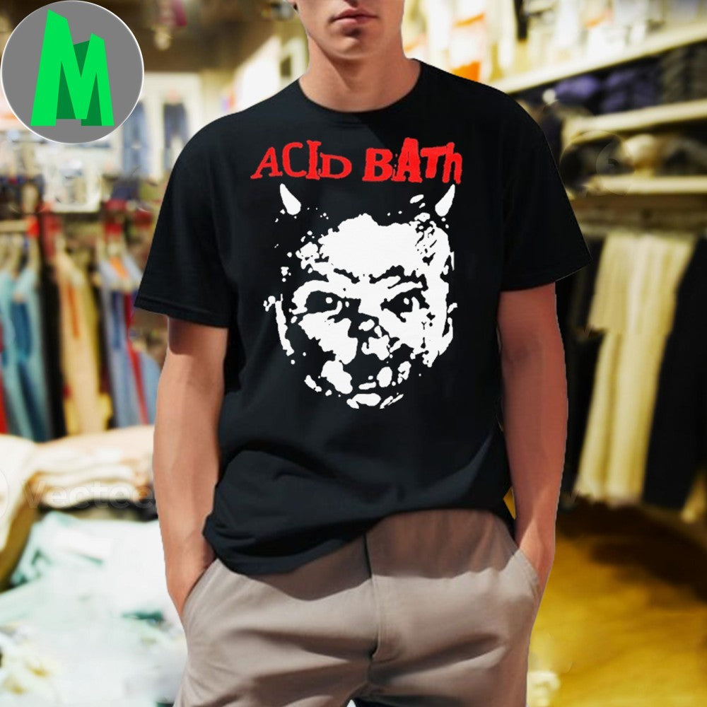 Acid Bath Band Logo T-Shirt