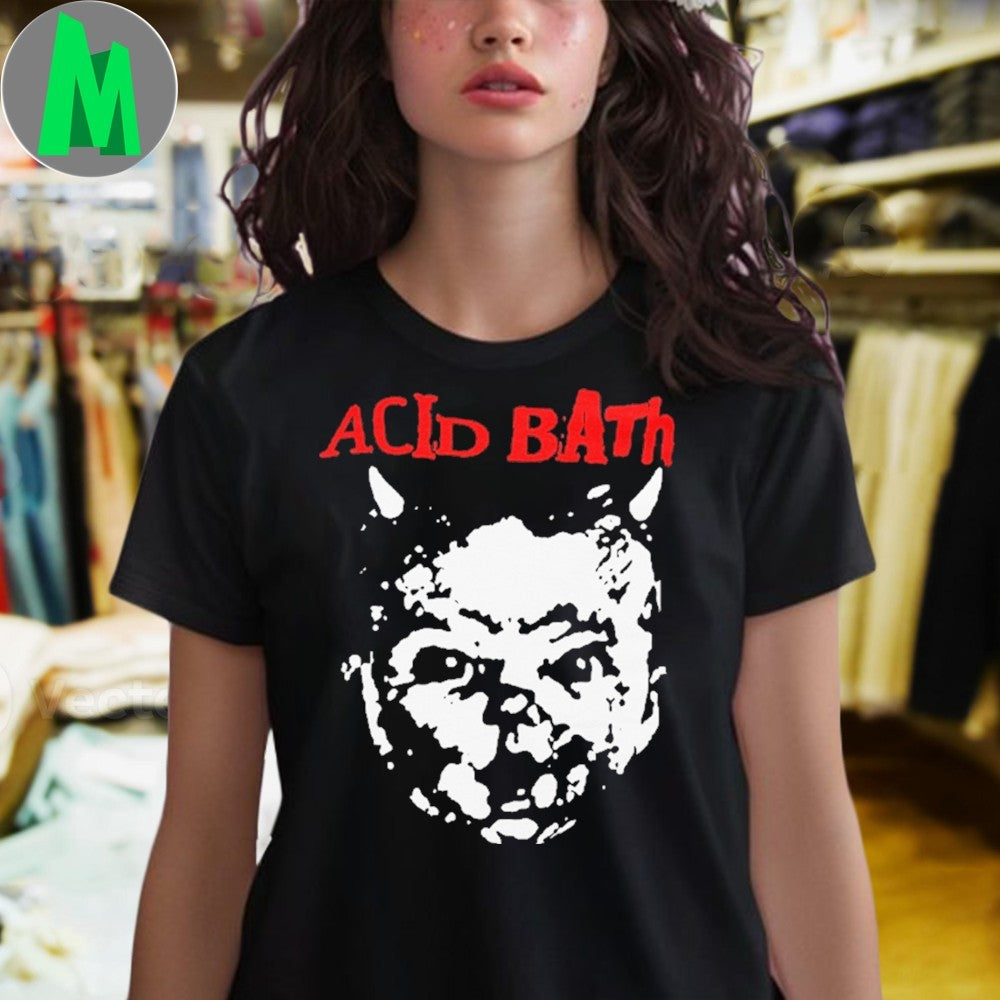 Acid Bath Band Logo T-Shirt