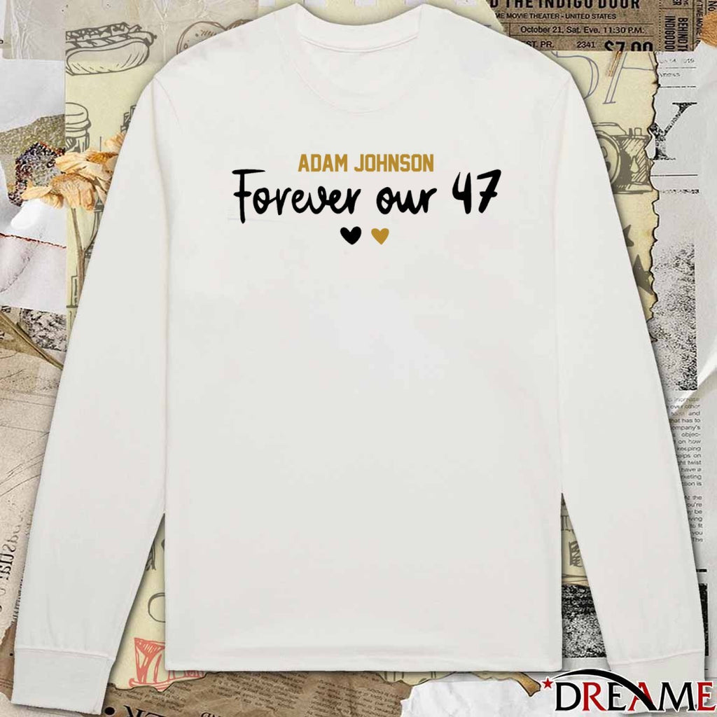 Adam Johnson Forever Our 47 The Nottingham Panthers 2025 t-shirt