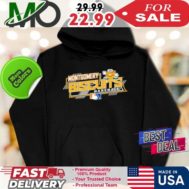 Adult Babb Montgomery Biscuits Baseball Shirt