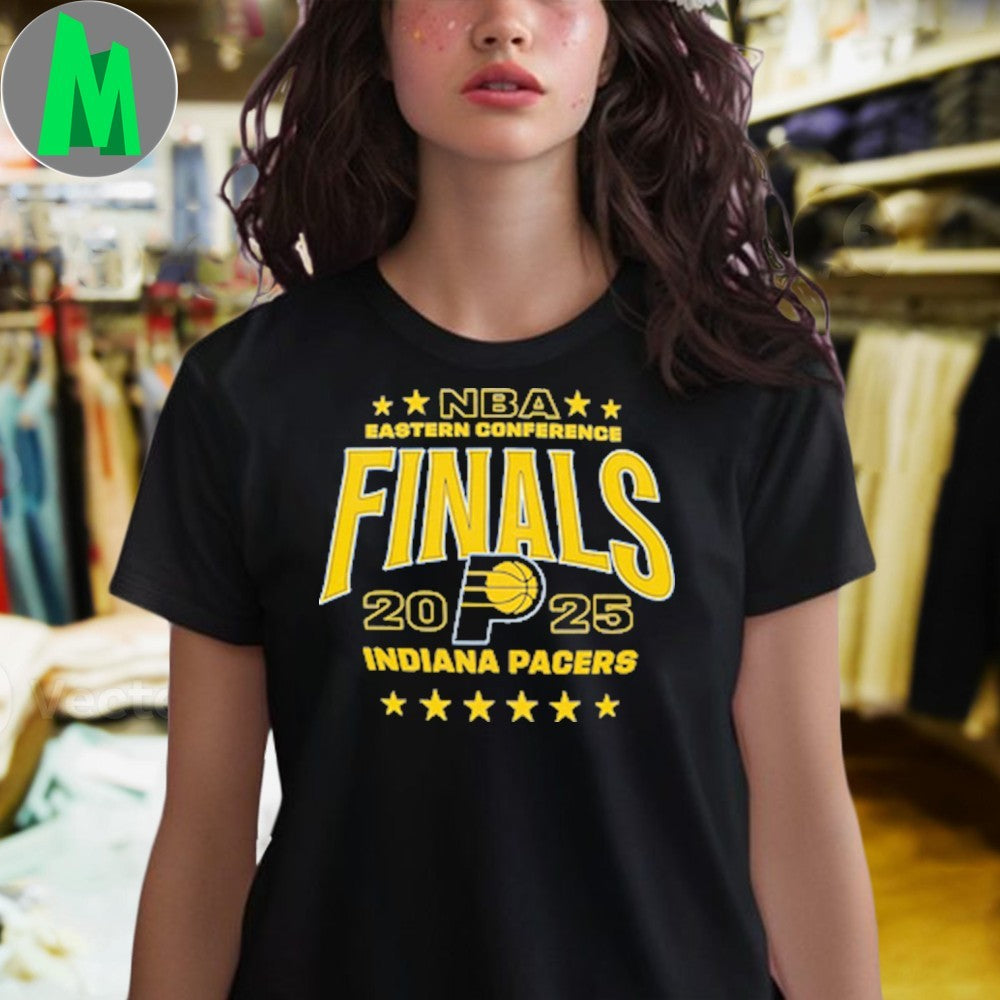 Adult Indiana Pacers 2025 Eastern Conference Finals Shirt