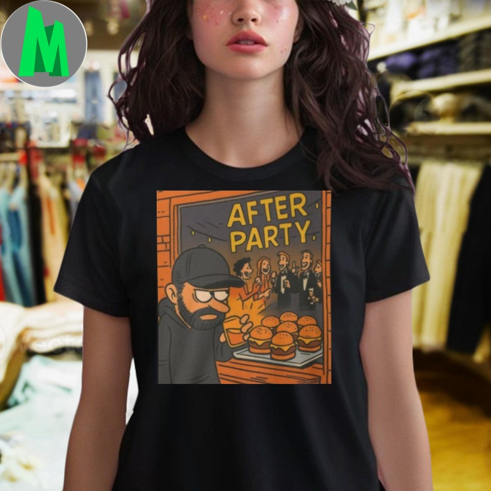 After Party Dax Harwood Cartoon Graphic T-Shirt