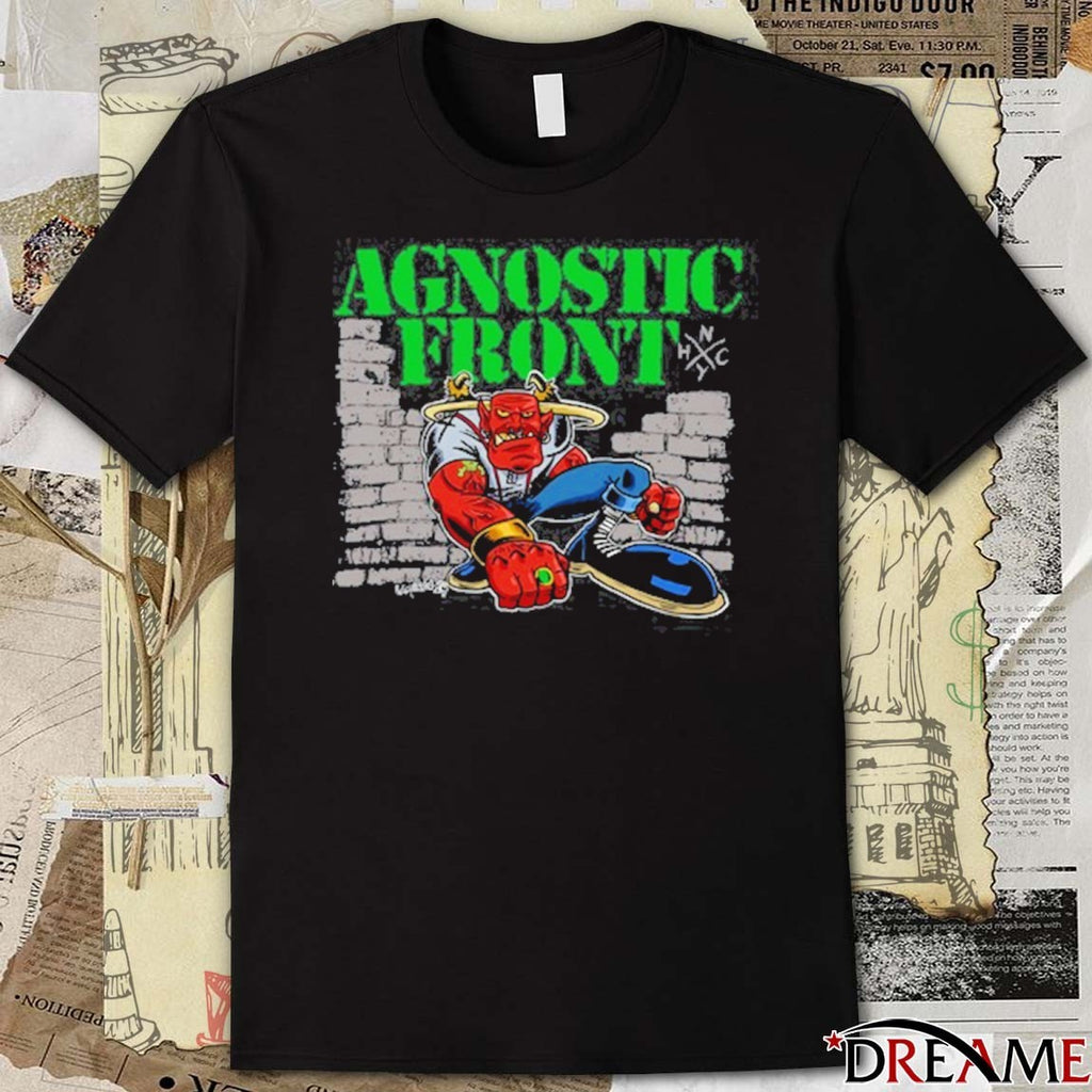 Agnostic Front Lambrou Beast Fanart 2025 t-shirt