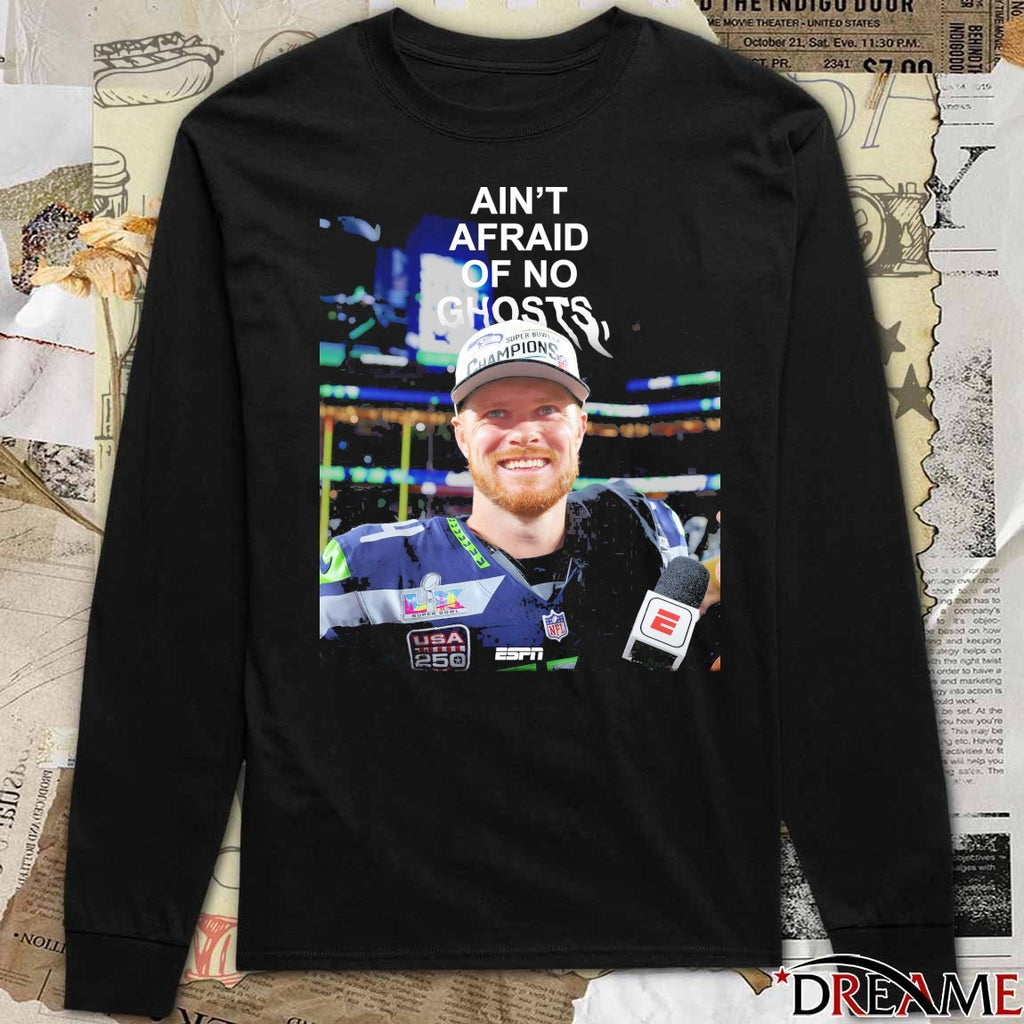 Ain’t Afraid Of No Ghosts Sam Darnold and Seahawks t-shirt