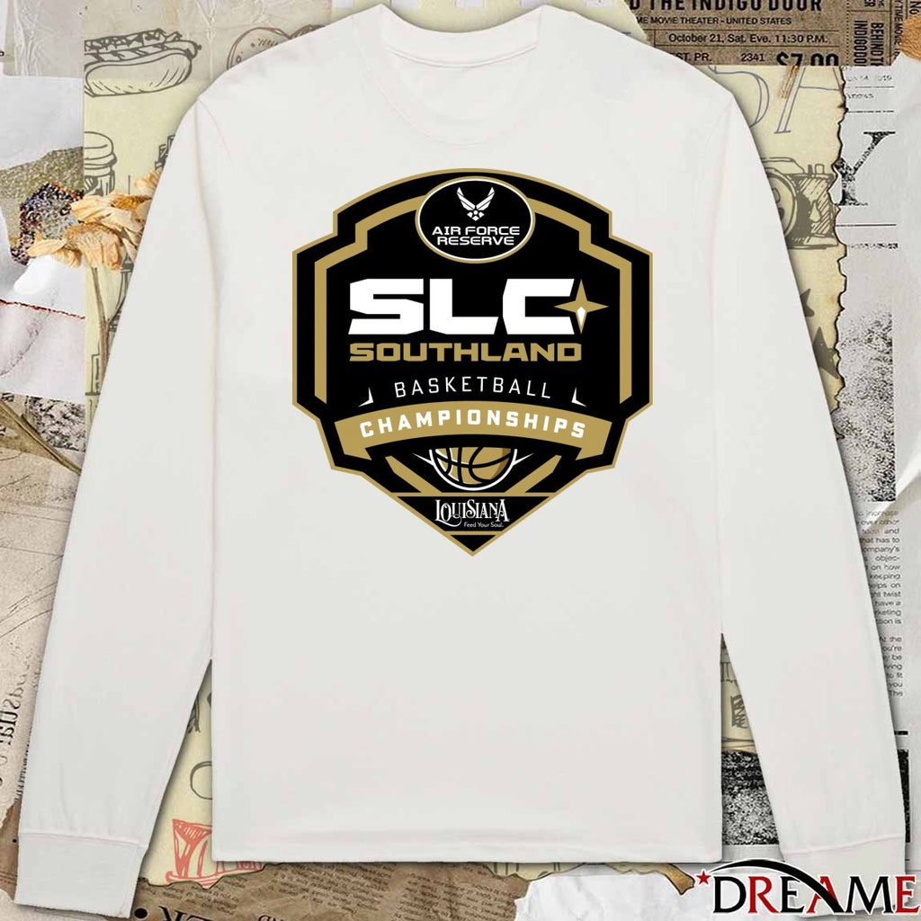 Air Force Reserve SLC Southland Basketball Championships Louisiana Logo t-shirt