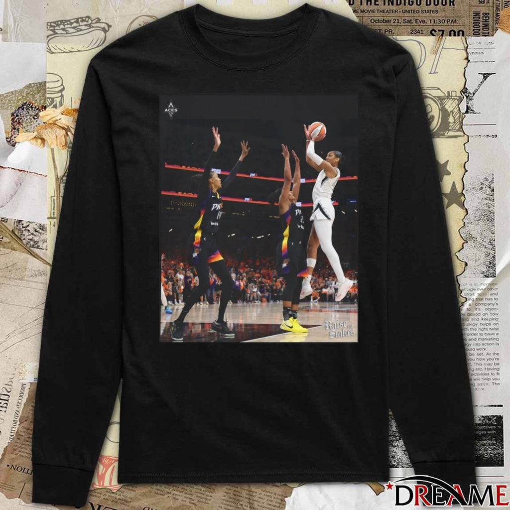 A’ja Wilson Hang It In The Louvre Las Vegas Aces WNBA 2025 t-shirt
