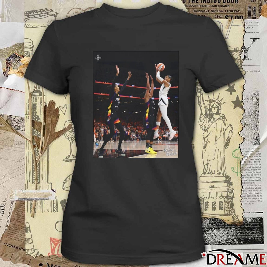 A’ja Wilson Hang It In The Louvre Las Vegas Aces WNBA 2025 t-shirt