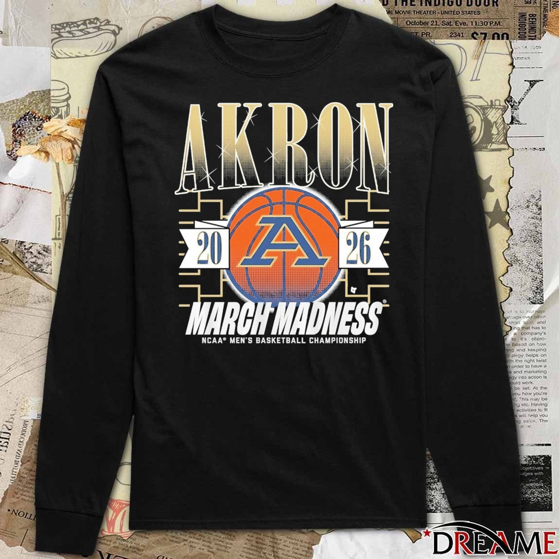 Akron Zips MBB 2026 NCAA Men’s Basketball Championship March Madness t-shirt