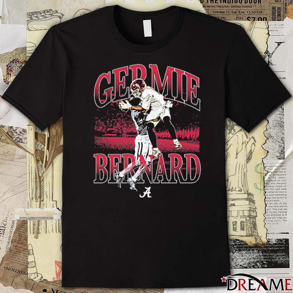 Alabama NCAA Football Germie Bernard Catcha 2025 t-shirt