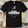 Alabama Track And Field Talaya Owens 1987-2026 t-shirt