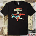 Album Cover Mutiny After Midnight By Johnny Blue Skies and The Dark Clouds t-shirt
