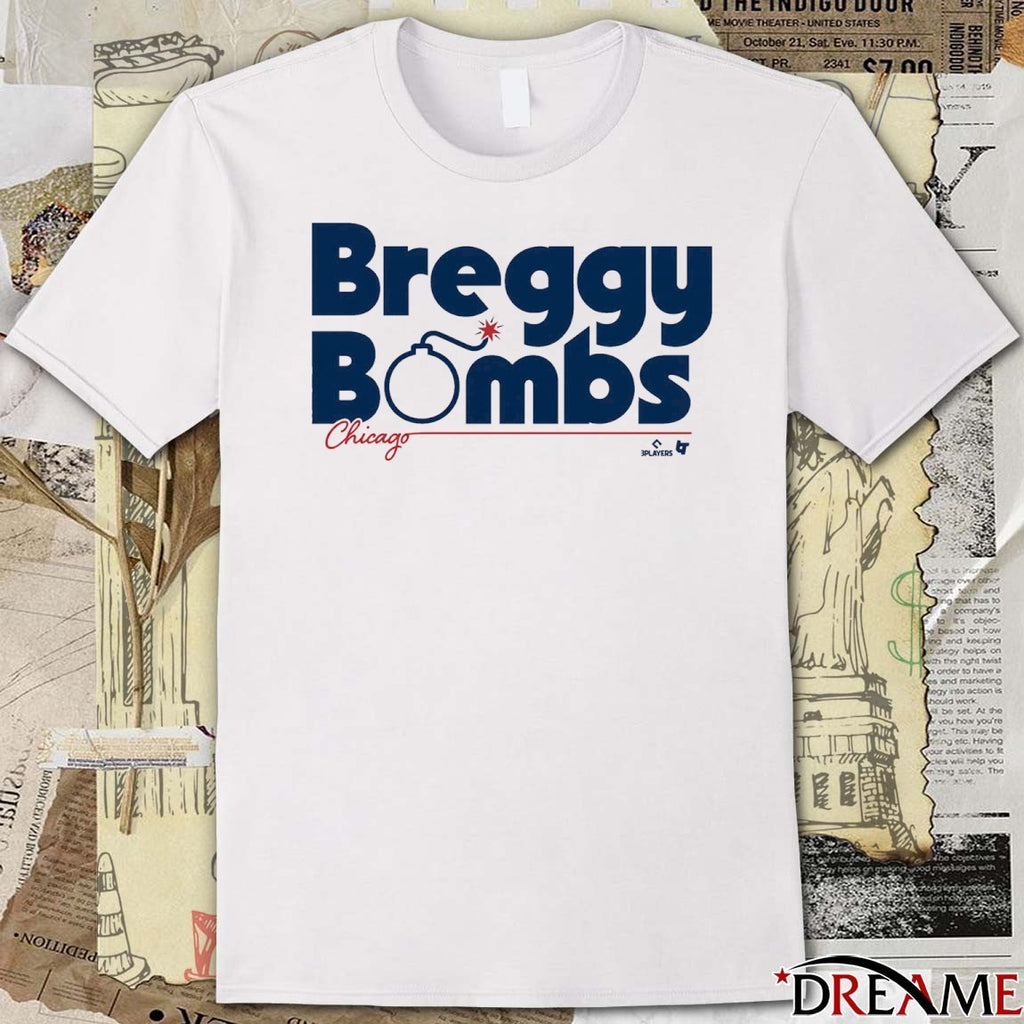 Alex Bregman Breggy Bombs Chicago Cubs t-shirt