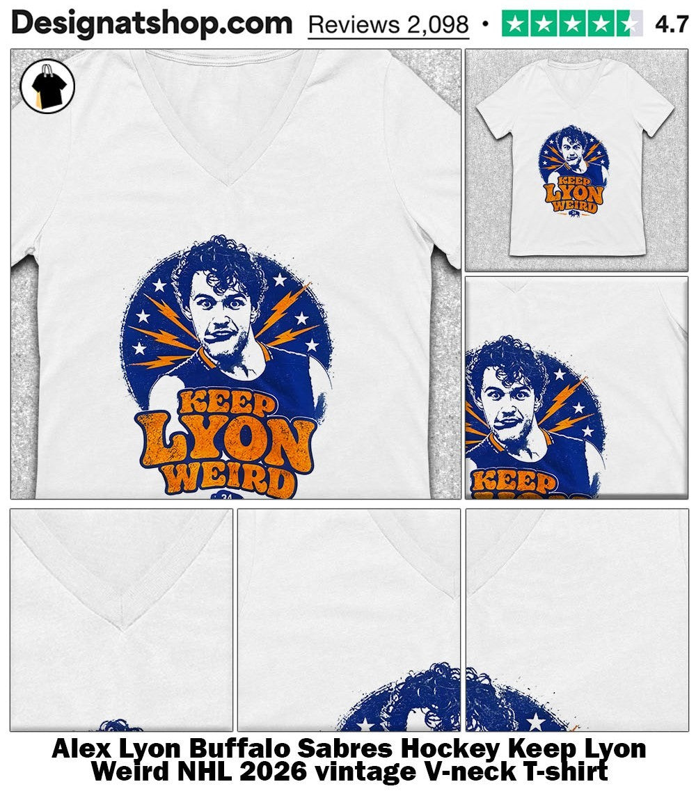 Alex Lyon Buffalo Sabres Hockey Keep Lyon Weird NHL 2026 vintage shirt