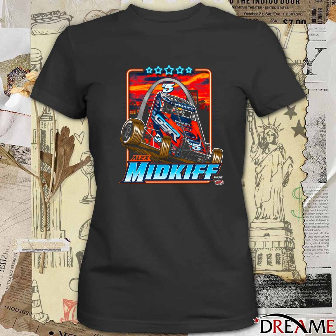 Alex Midkiff St Louis Car GSR Glenn Styres Racing 2026 t-shirt