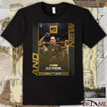 Alex Pereira UFC World Light Heavyweight Champion at UFC 320 in Las Vegas, Nevada, on October 5, 2025 Poster t-shirt