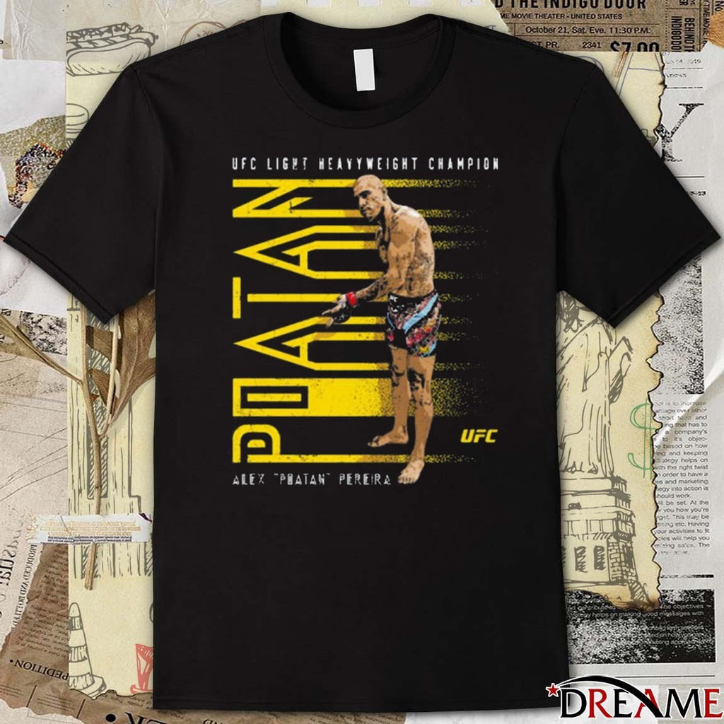 Alex Poatan Pereira UFC Light Heavyweight Champion 2025 Graphic t-shirt