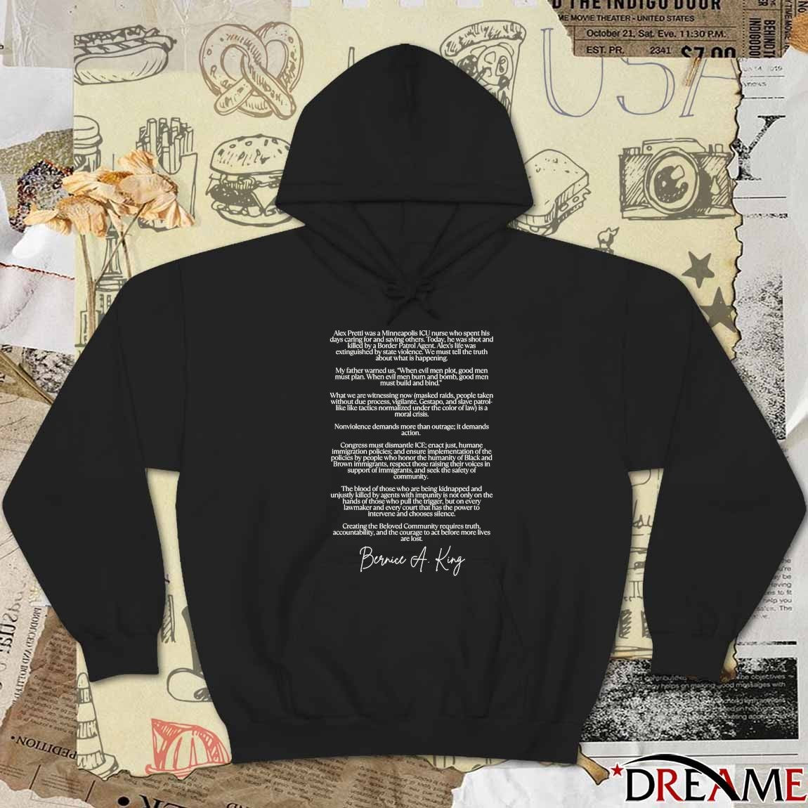 Alex Pretti Was A Minneapolis Icu Nurse Who Spent His Days Caring For And Saving Others t-shirt