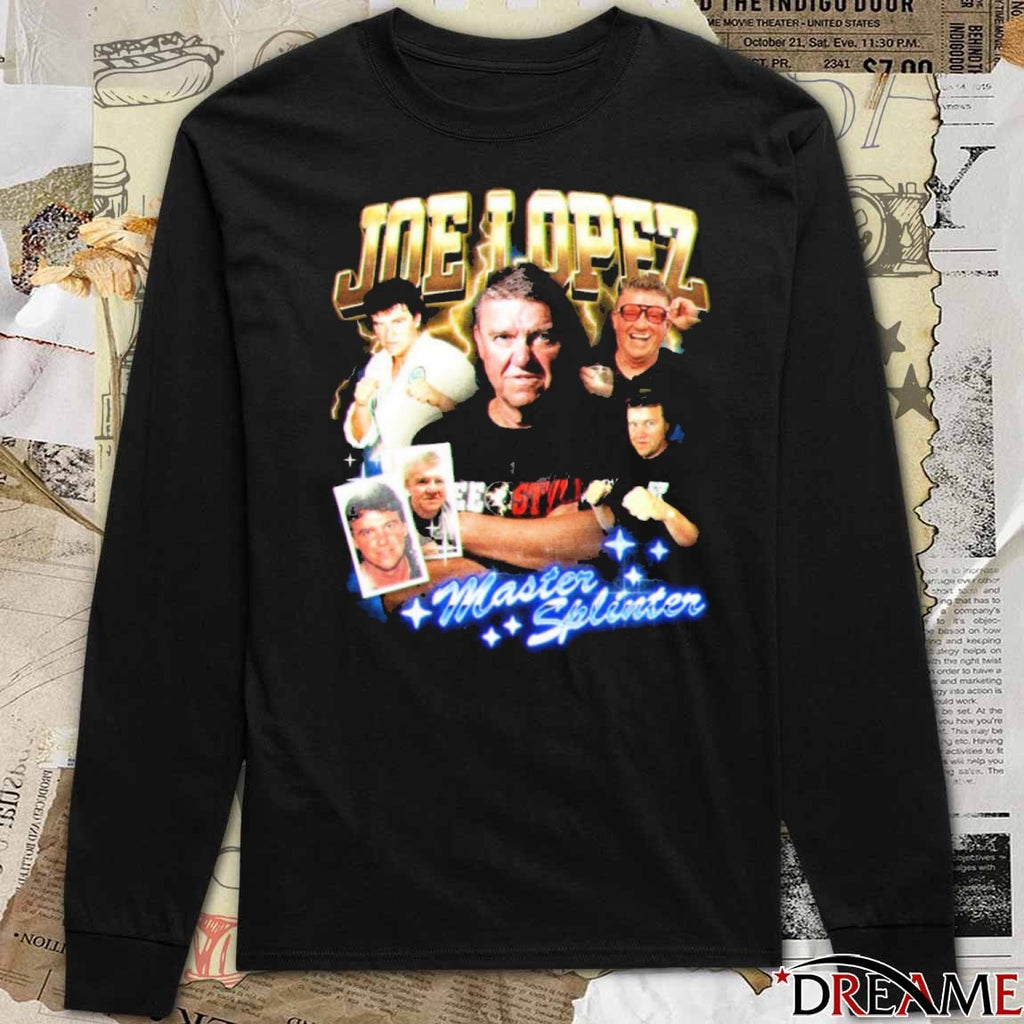 Alex Volkanovski Wearing Joe Lopez Master Splinter UFC 322 t-shirt