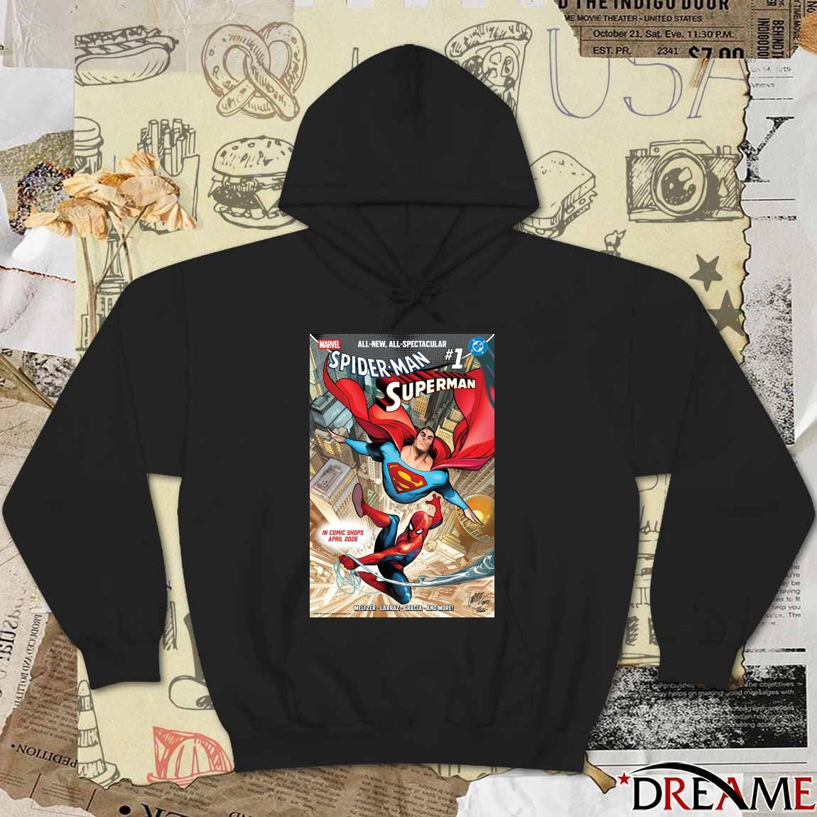 All-New All-Spectacular Spider-Man Superman In Comic Shops April 2026 Poster t-shirt
