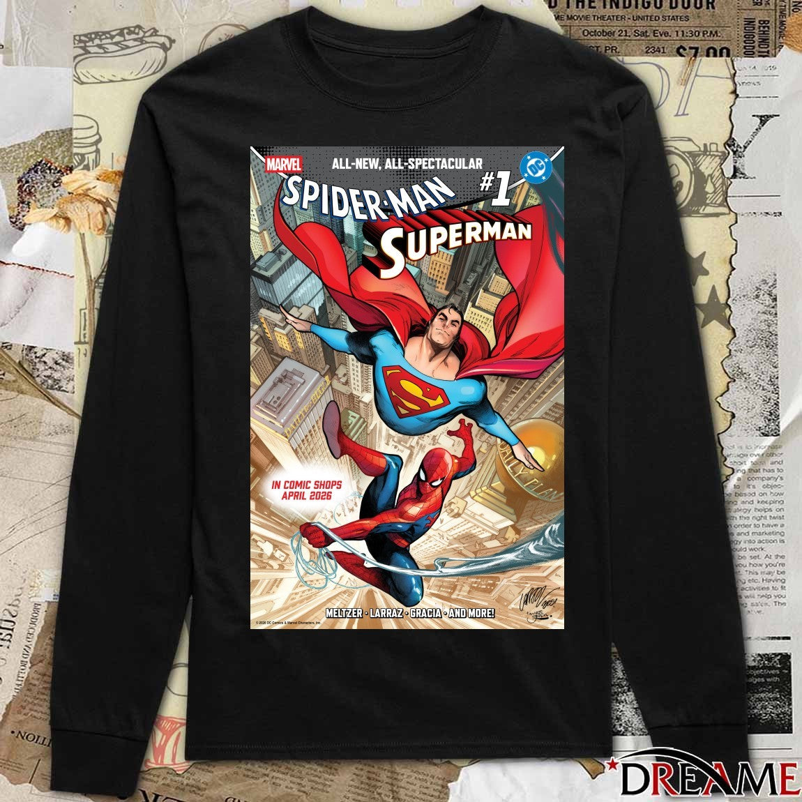 All-New All-Spectacular Spider-Man Superman In Comic Shops April 2026 Poster t-shirt