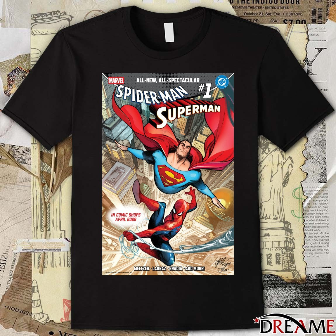 All-New All-Spectacular Spider-Man Superman In Comic Shops April 2026 Poster t-shirt