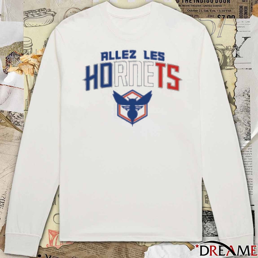 Allez Les Hornets Go Hornets Charlotte Hornets t-shirt