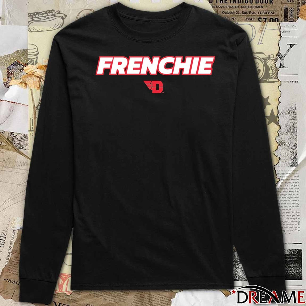 Amael L’Etang Frenchie Dayton Flyers Men’s Basketball t-shirt