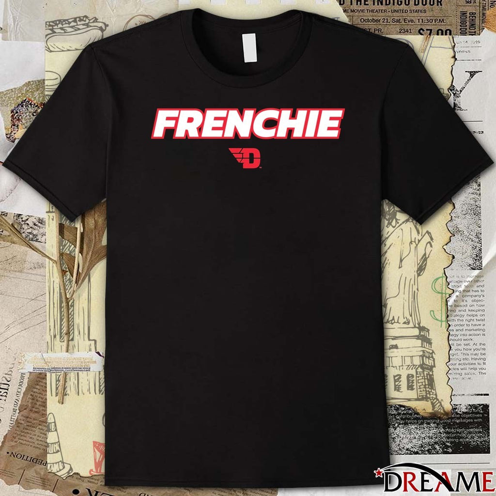 Amael L’Etang Frenchie Dayton Flyers Men’s Basketball t-shirt