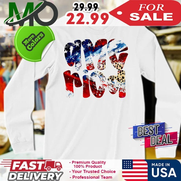 American Brushstroke Patriotic Freedom Shirt