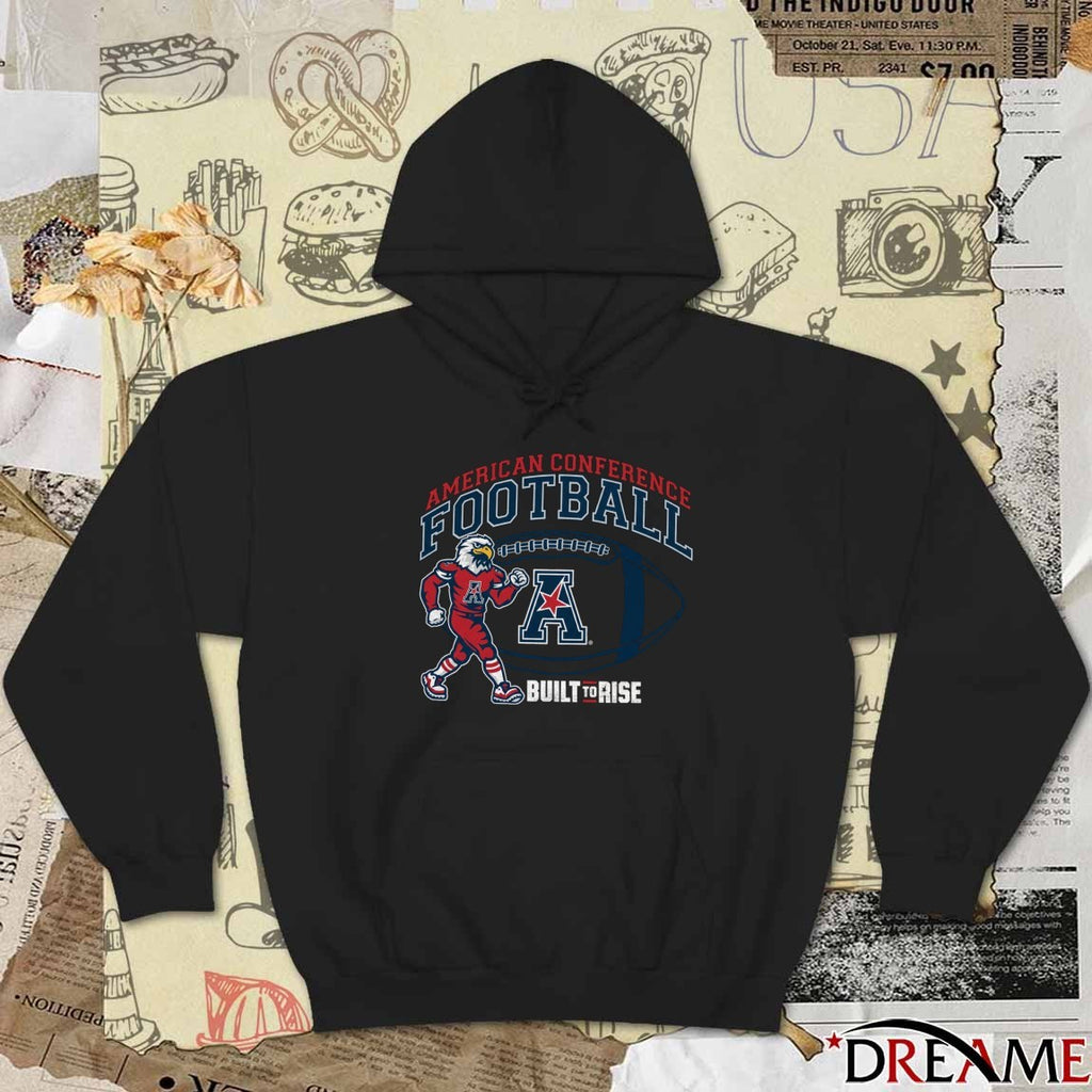 American Conference Football Championship – Champion Built To Rise Mascots t-shirt