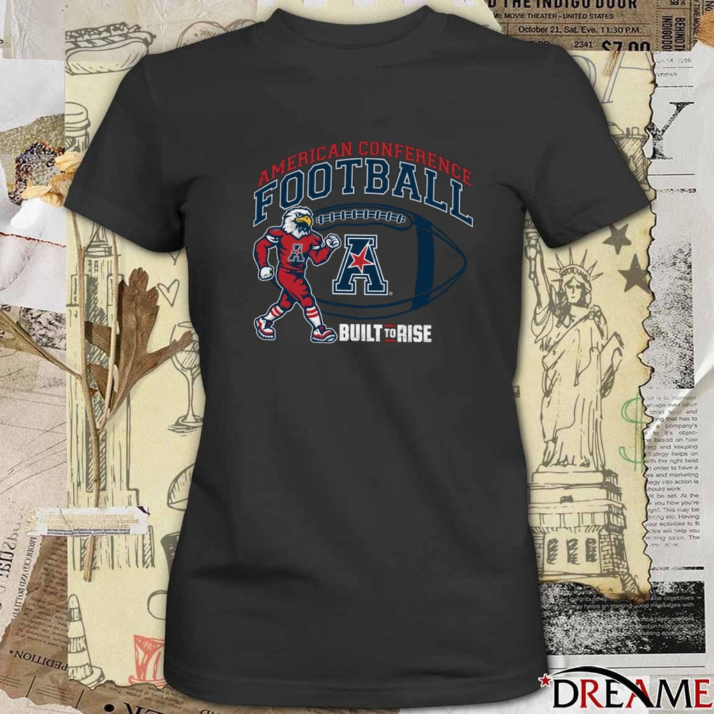 American Conference Football Championship – Champion Built To Rise Mascots t-shirt